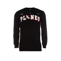 Paper Planes Clothing "Planes of a Feather Men's Long Sleeve Tee Black