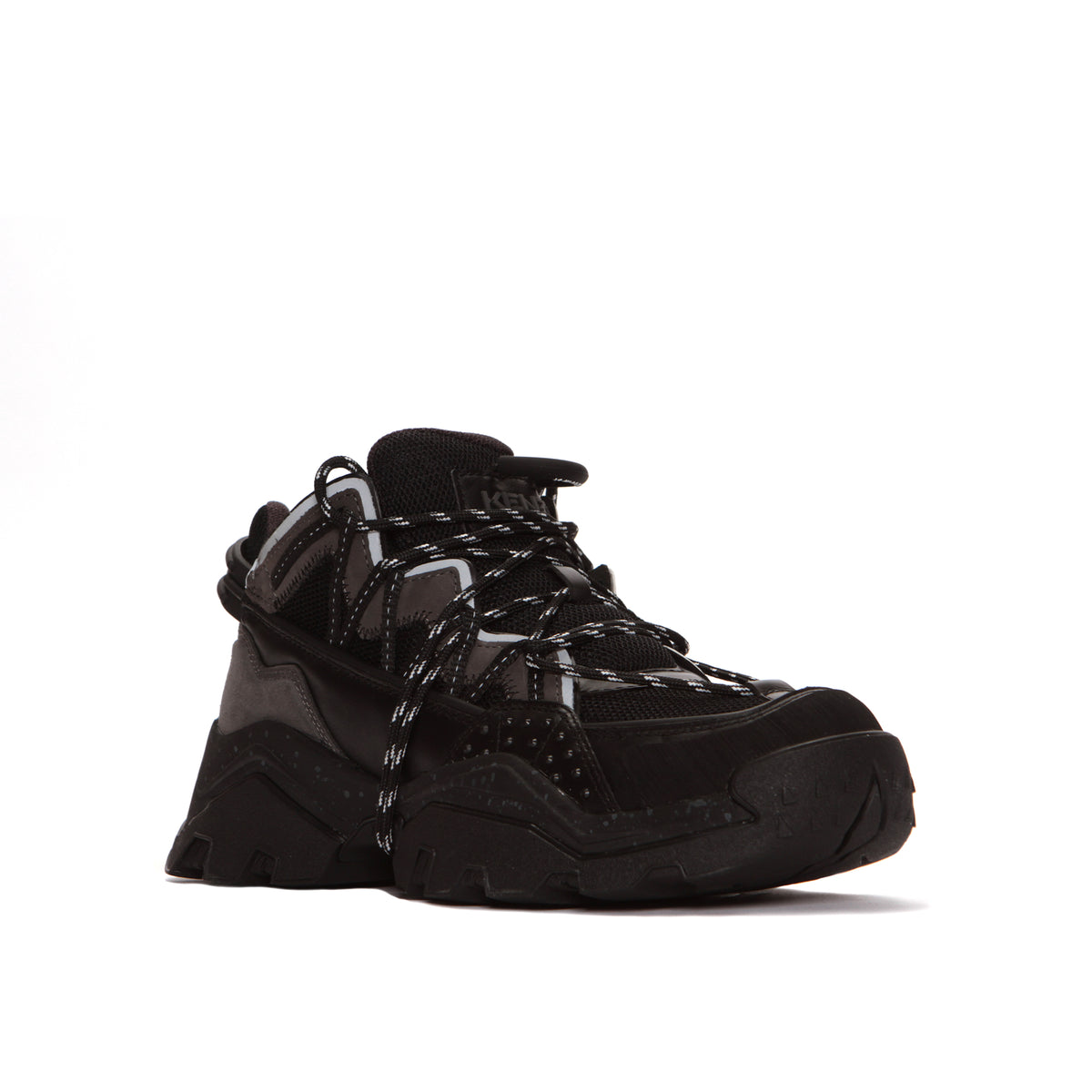 Kenzo Paris Inka Low Top Men's Chunky Sneakers Black