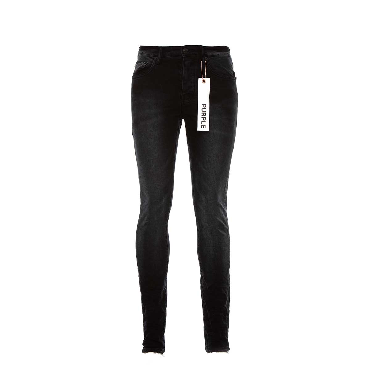 PURPLE P001 Black Wash Jeans