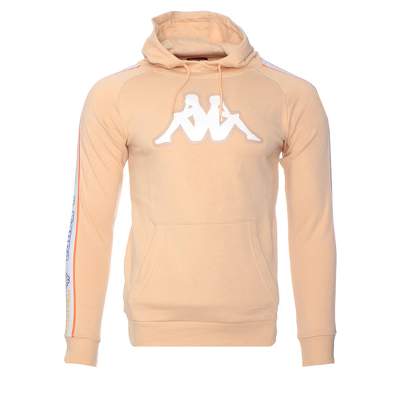 Kappa Authentic Logo Tape Apetid FW20 Men's Hoodie Beige