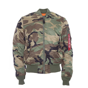 Alpha Industries MA-1 Slim Fit Jacket Camo