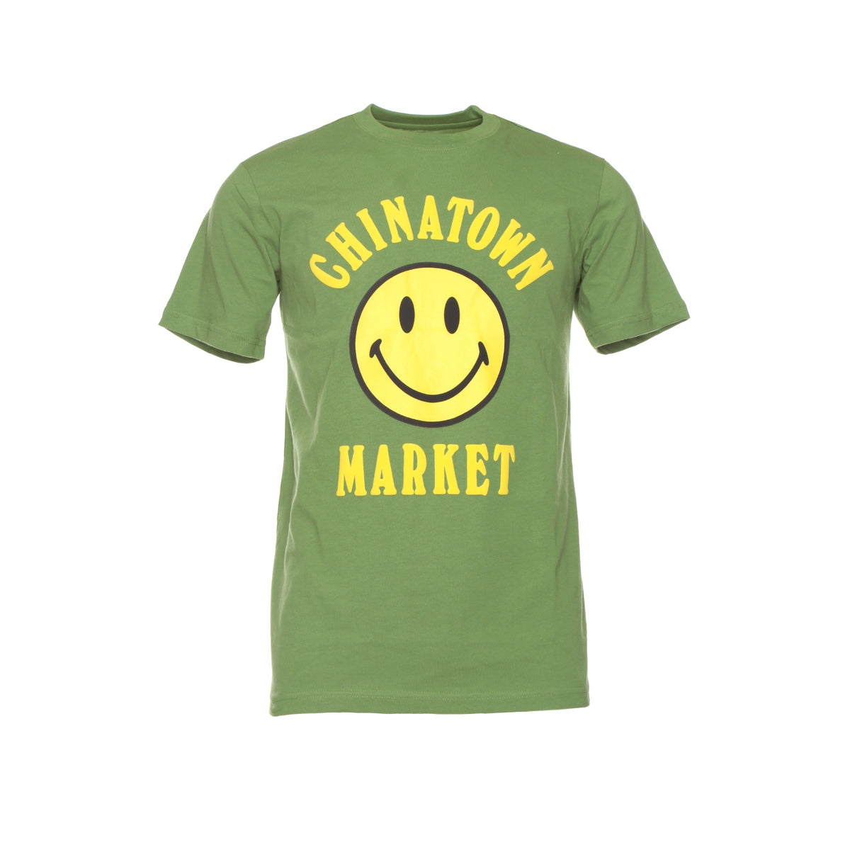 Chinatown Market Smiley Face Men's Tee Olive