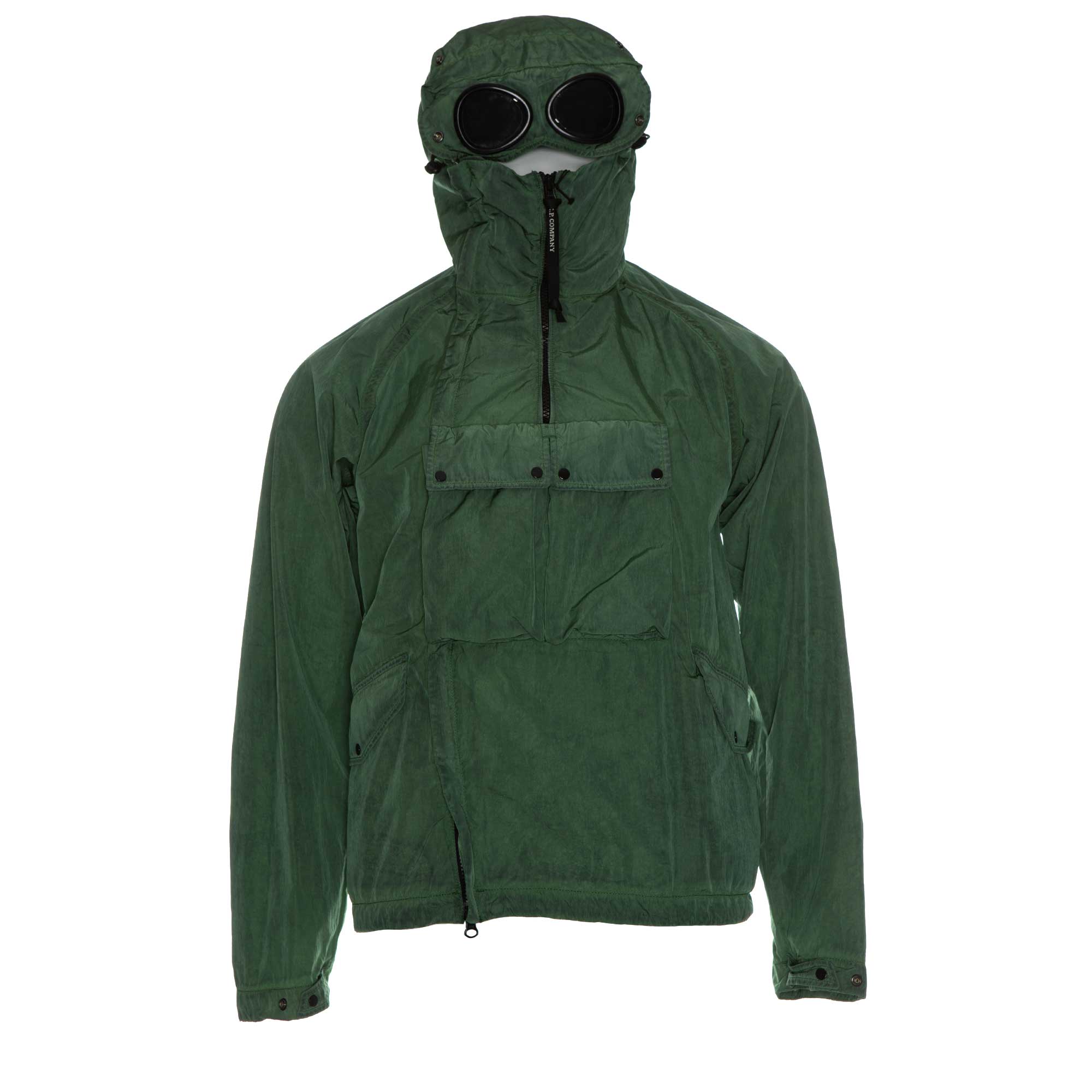 C.P Company Chrome Re Colour Goggle Jacket in Poinciana SIZE