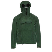 C.P Company Chrome Re-Colour Goggle Jacket in Poinciana Green