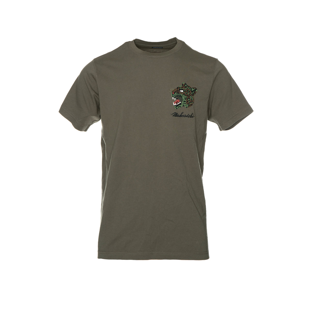 Maharishi Leopard T-Shirt Olive