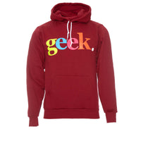 Fashion Geek "Geek Hoodie" Red