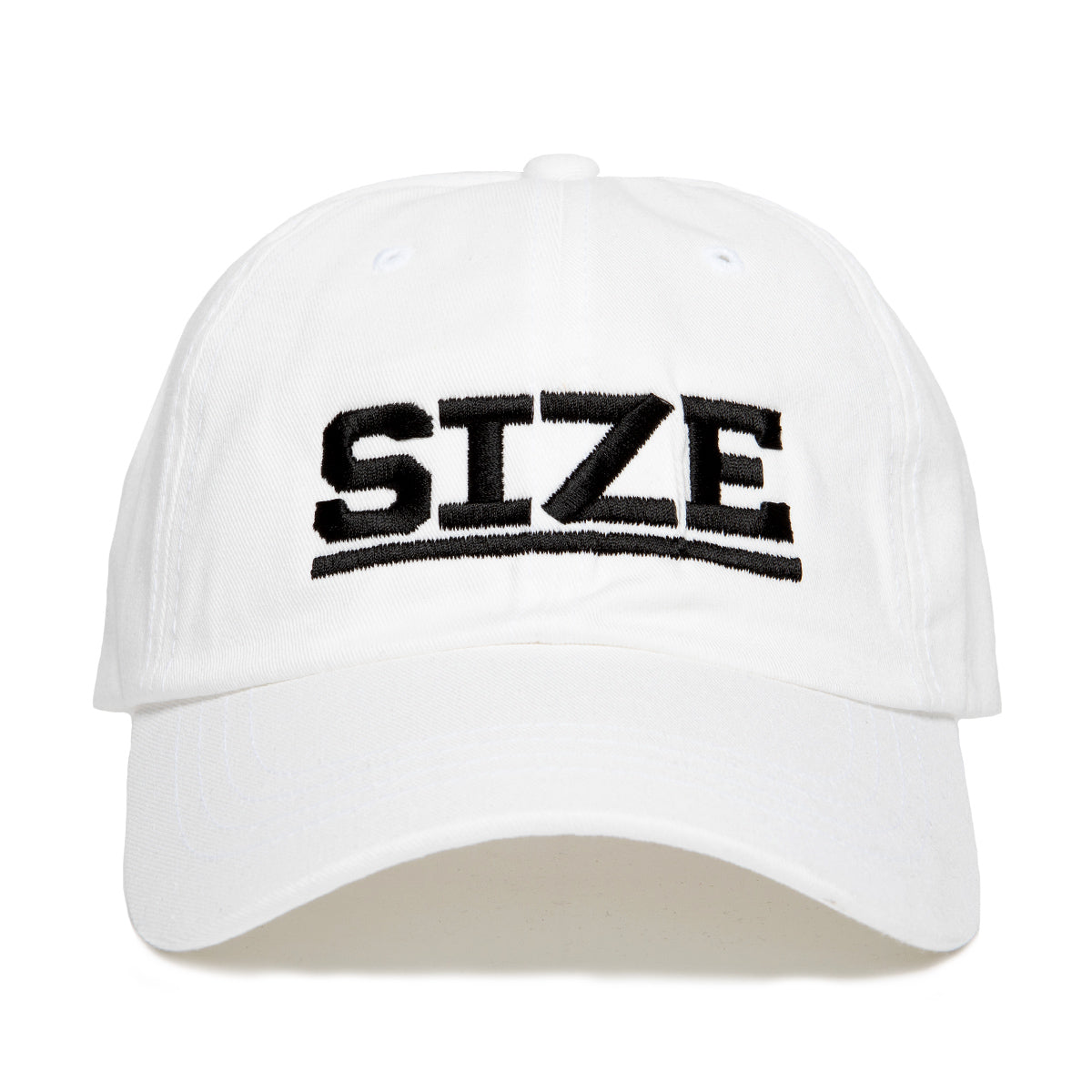 Size Dad Hat White