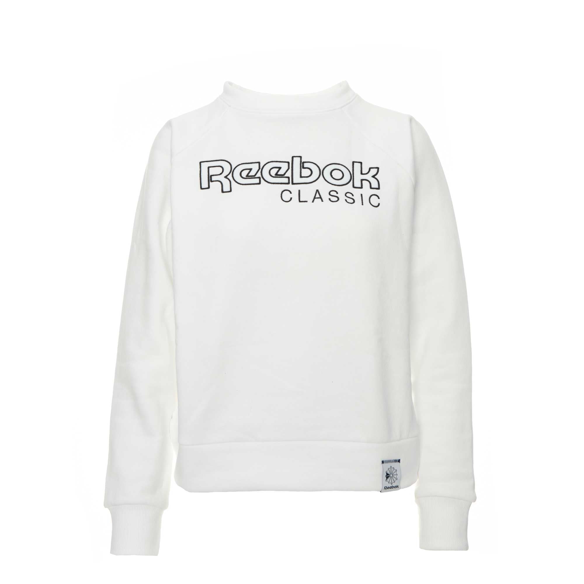 Reebok Classic Women s Big Logo Fleece Crew SIZE