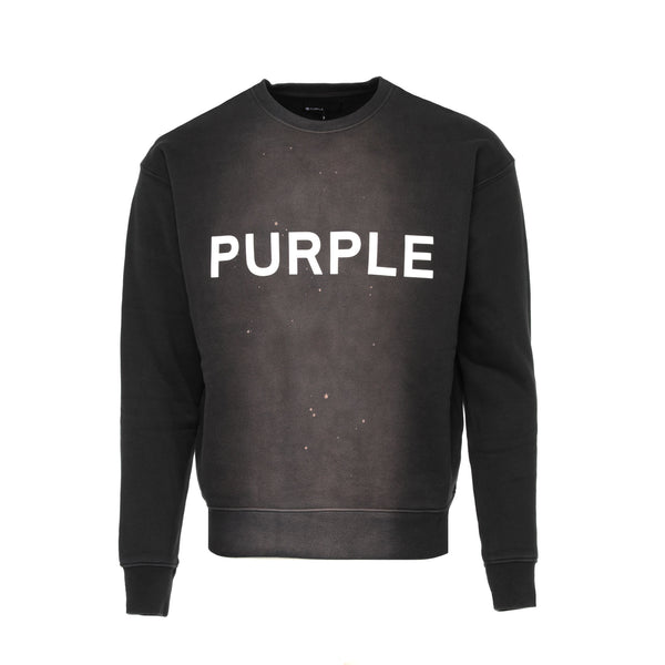 Purple Brand P402 Bleached Fleece Men's Crew - SIZE Boutique
