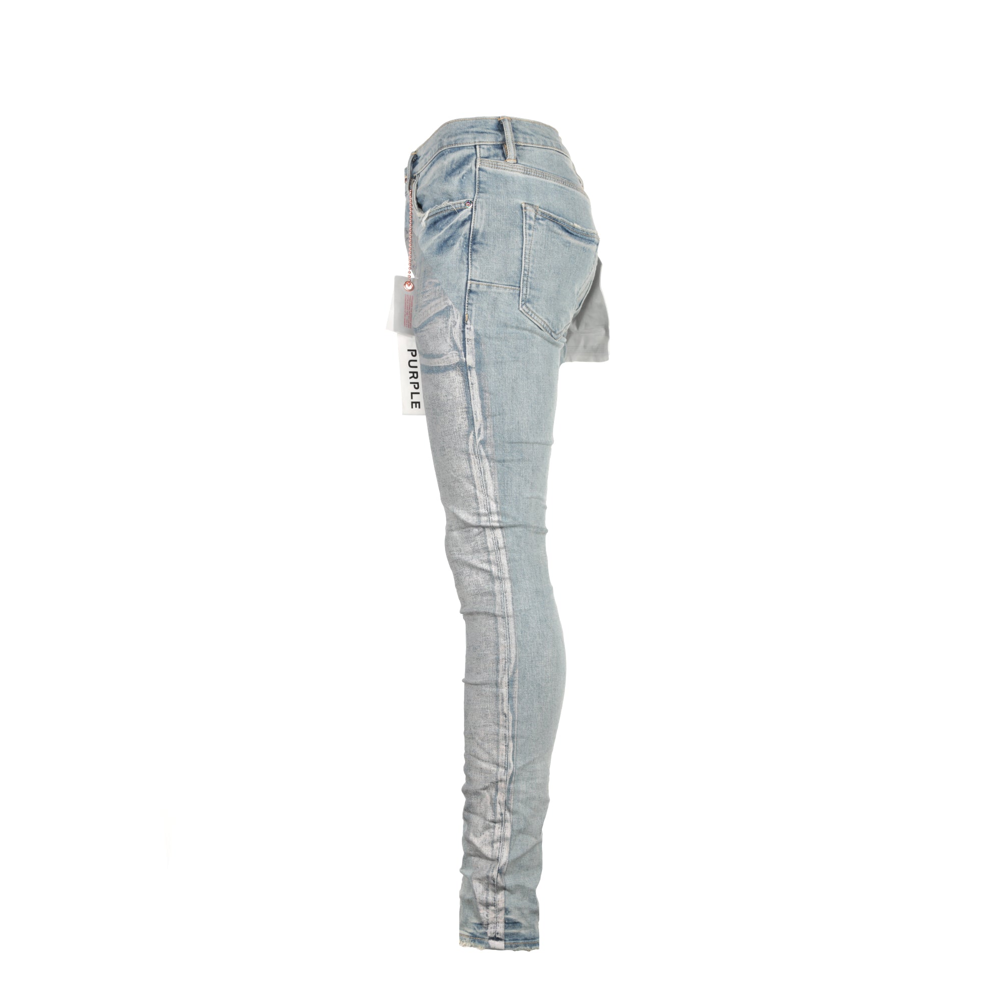 Purple Brand Denim P001 Holographic Fragment Over Light