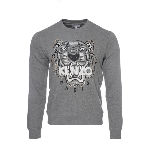 Kenzo Paris FW21 Tiger Original Men's Sweatshirt Dark Grey