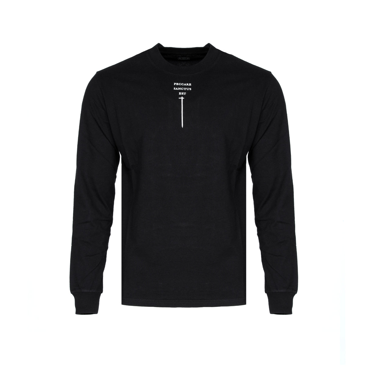 RtA Brand Lawrence Black Angel Men's L/S T-Shirt - SIZE Boutique