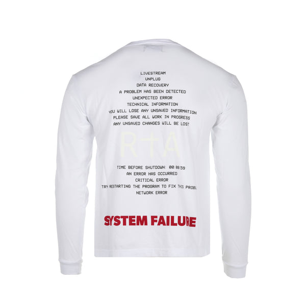 Lawrence L/S T-Shirt - White System Failure