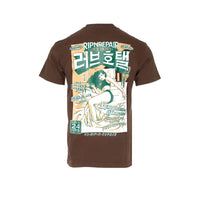 Rip N' Reapir "Love & Happiness" Mens SS Graphic Tee Brown - SIZE Boutique