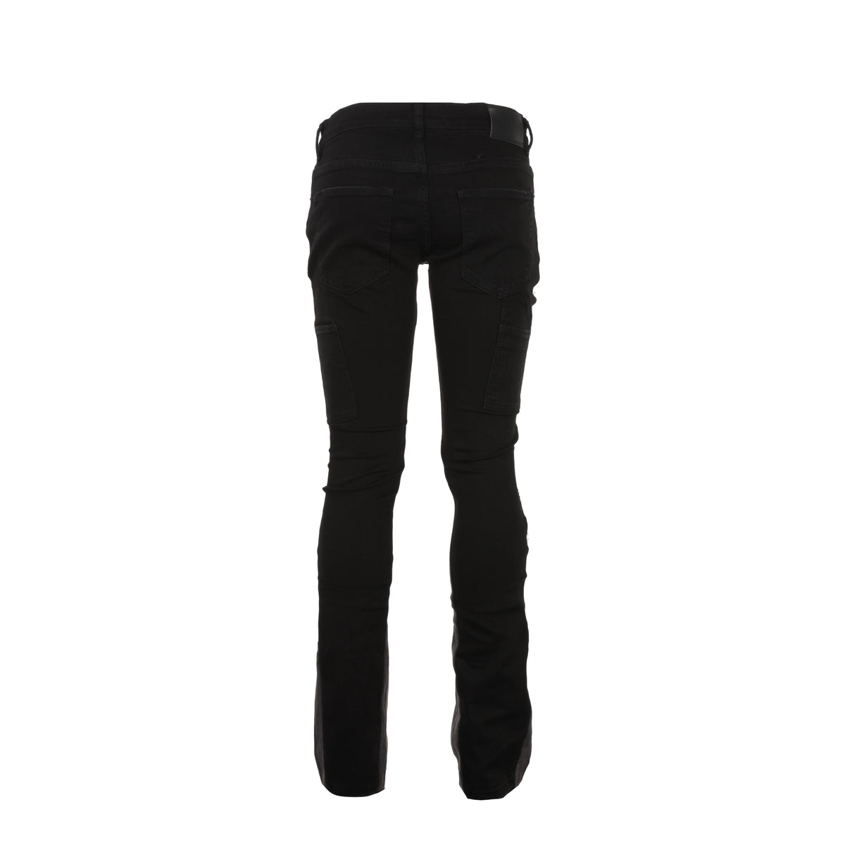 Valabasas "Nebula" Men's Stacked Jeans Black and Grey - SIZE Boutique