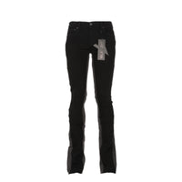 Valabasas "Nebula" Men's Stacked Jeans Black and Grey - SIZE Boutique