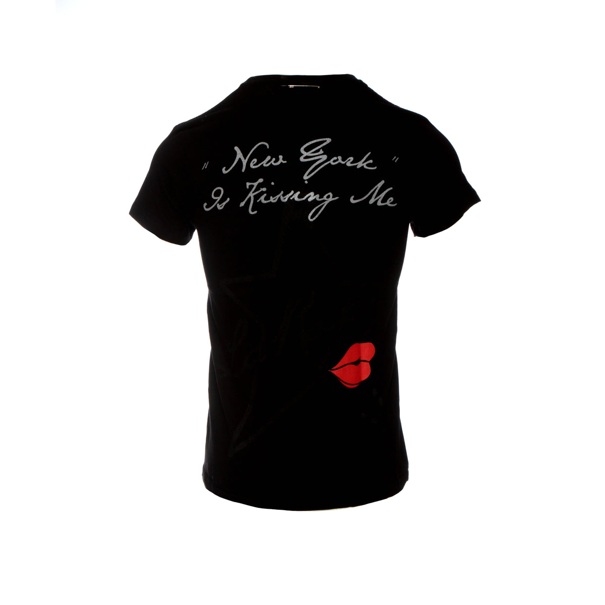La Ropa New York Is Kissing Me Men's SS T-Shirt Black