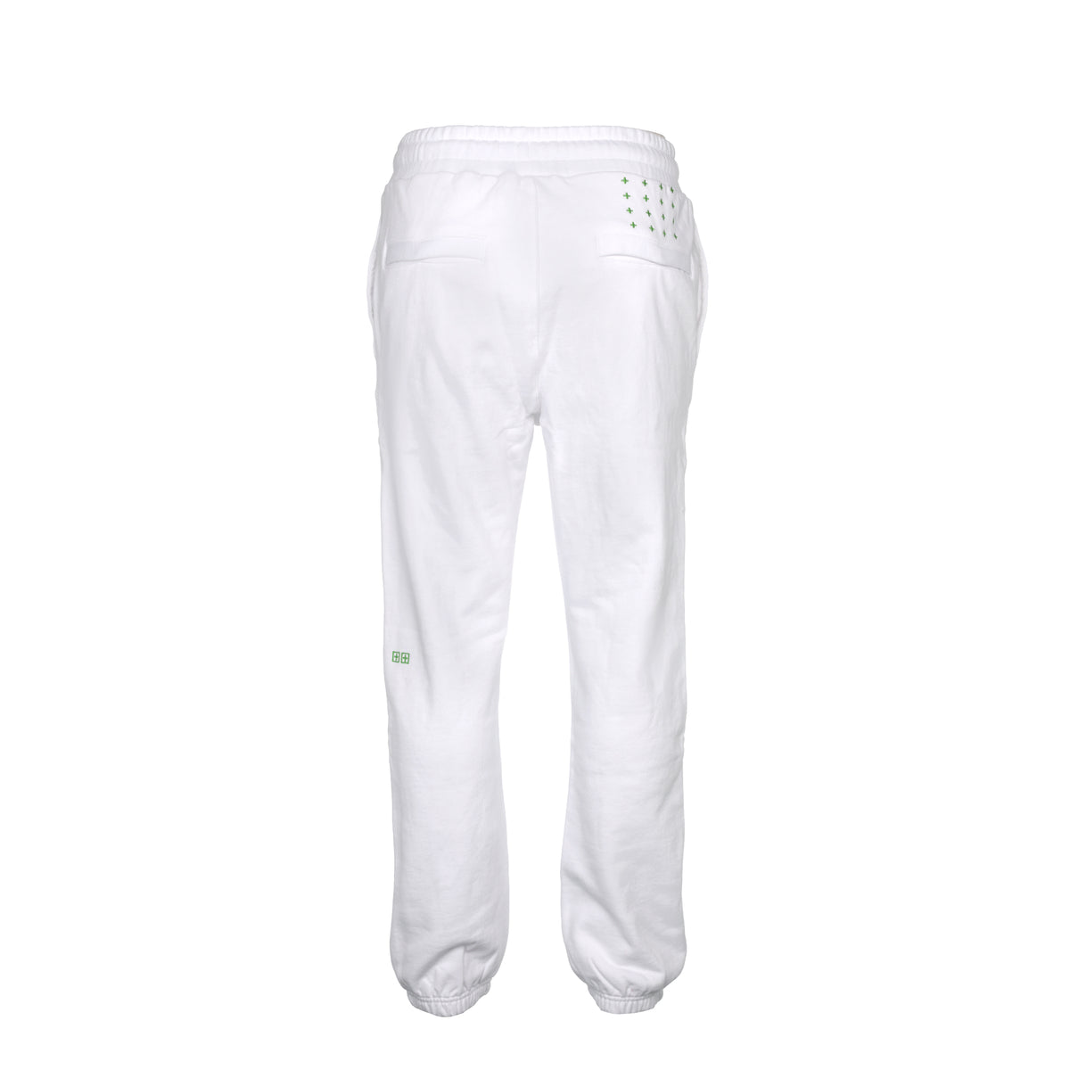 Retro Lofi Trak Tru White Men's Sweatpants - SIZE Boutique