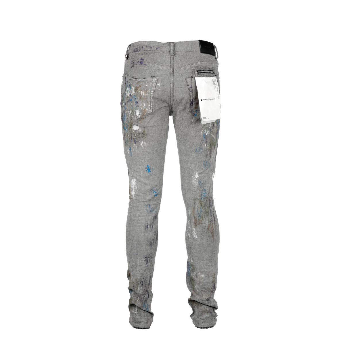 Purple Brand P001 Reverse Grey Dirty Repair Men's Jeans