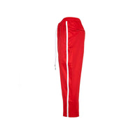 STAMPD Cropped Track Pant Red