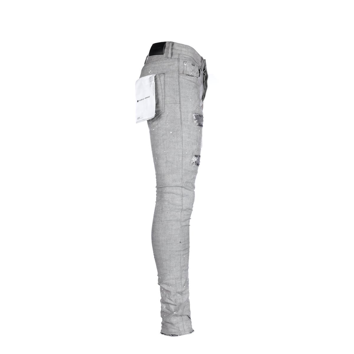 Purple Brand Denim Men's Grey Inside Out Designer Jeans