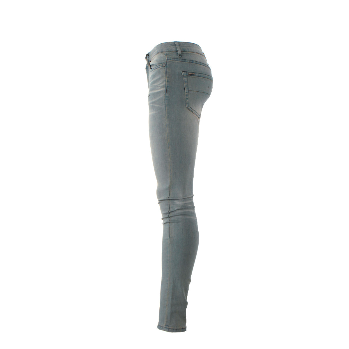 SERENEDE Seafoam Men's Skinny Designer Jeans Slate Blue
