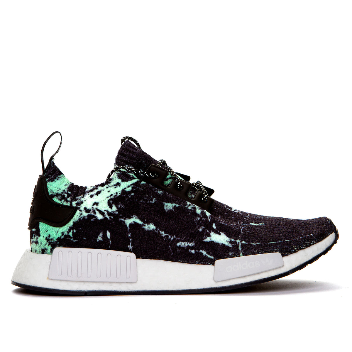 Adidas NMD_R1 Primeknit Shoes "Green Marble"